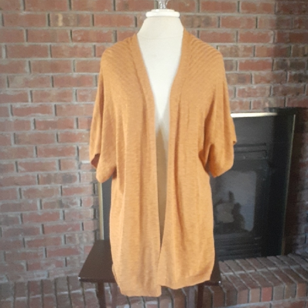 Wonderly Women's Warm Orange Cardigan
